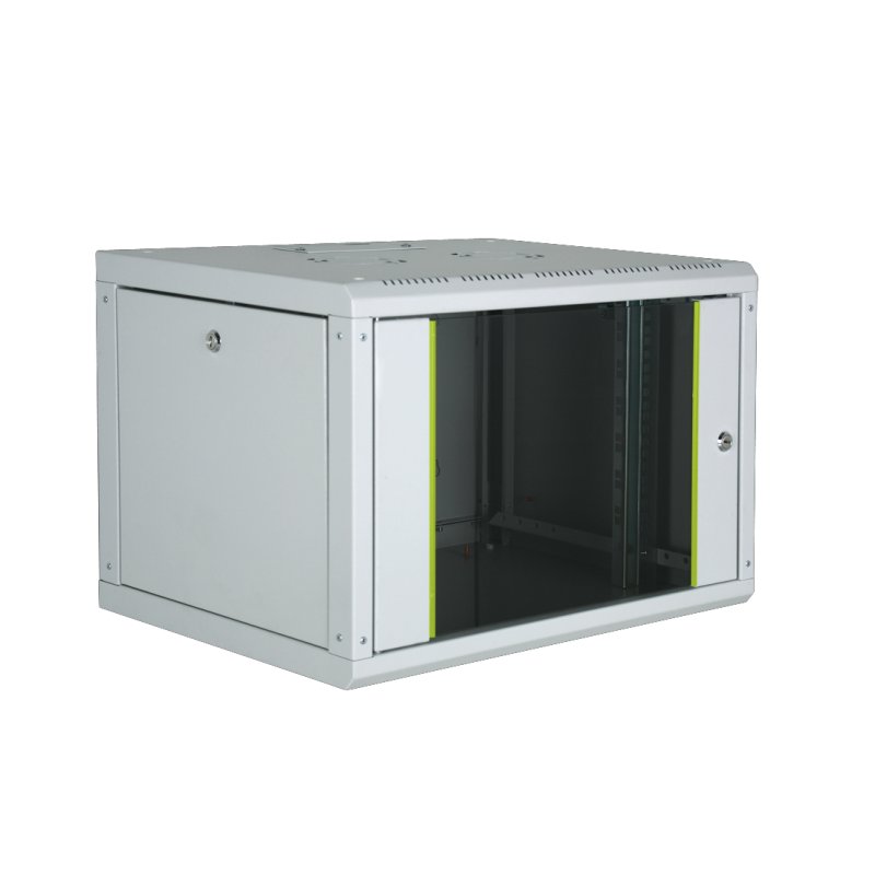 DIGITUS Armoire murale 19" Unique Line, 20 U, gris clair, 600×600×998 mm